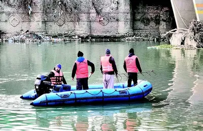 j k  sdrf starts search operation after boy drowns in river in rajouri