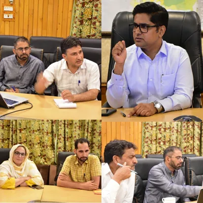 vc sda conducts review meeting