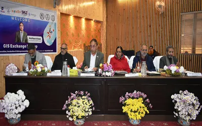 skuast k holds conference on startup opportunities in gis