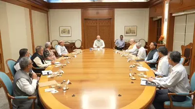 pm modi chairs emergency ccs meeting