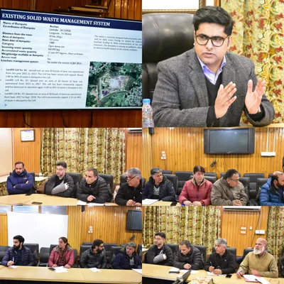 srinagar’s solid waste management reviewed